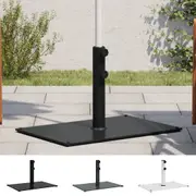 Parasol Base for �32/38/48 mm Poles Umbrella Stand 15 kg Rectangular vidaXL