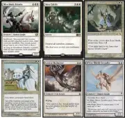 Knight (Mono White) Deck - Silverblade Paladin - MTG Magic Gathering 60 cards NM