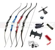 Archquick Recurve Bow Kit Archery Alloy Riser Takedown Target Shooting Beginner