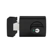 Lockwood Black Matt 001 With Knob Timber Frame Strike Display Pack