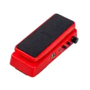JOYO WAH-II Multimode WAH and Hi-Z Volume Pedal with WAH-WAH Q Value Knob, Red