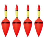 4 Pcs weighted bobbers Weighted Bobbers Fishing Accessories Fish Bait Float