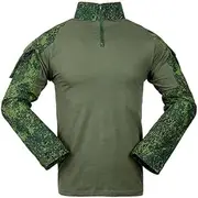 Outdoor Sports Airsoft Hunting Shooting Battle Uniform Combat BDU Clothing Tactical Camouflage Shirt