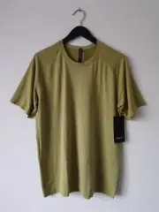 NWT LULULEMON AGLD/DWGN Yellow Green Metal Vent Tech SS 2.0 Top Shirt Men's XXL