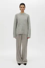 Sullivan Wool Pant in Oat - CAMILLA AND MARC® C&M