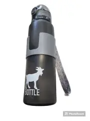 Goat 650 Ml, 22 Oz Fold Up/ Collapsible Travel Water Bottle Brand New In Box