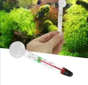 Aquarium Fish Tank Water Temperature Thermometer Glass Meter Gauge Suction Cup