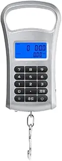 [Generic] Price Scale Digital Scale with Ruler Portable Travel Luggage Weighing Scale Digital Fishing Scale Kitchen Food Scale