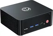 Mini PC Ryzen7 7735HS (8C/16T, Up to 4.75GHz), 32G DDR5 500G SSD, TRIGKEY S6 Pro Mini Computer Support AMD Radeom 680M 12CUs 2200MHz, DP+HDMI+USB4.0 Triple-Screen Display, 2.5G LAN, WiFi-6, BT5.2