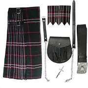 [Tartanista] Mens 5-piece Kilt Outfit Scottish National 42"