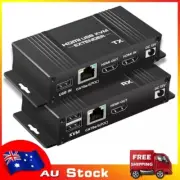 HDMI KVM Extender with USB KVM Control RJ45 60m over cat5e/6 POC Mouse Keyboard