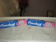 2-Fixodent, Denture Adhesive Food Barrier Adhesive, 2 Oz lot of 2