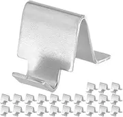 Angoily 24pcs File Cabinets Heavy Duty Shelf Shelving Brackets Shelving Clips Shelf Clip Shelf Hardware Shelf Supports Metal Shelf Pegs Cabinet Shelf Support Clips Iron Silver