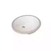 Wells Sinkware Ceramic Lavatory 20" x 16" x 8" Single Bowl Undermount White