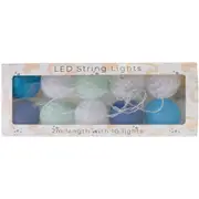 LVD LED 2m String 10 Lights Blues Home/Nursery Decor Children/Baby Blue