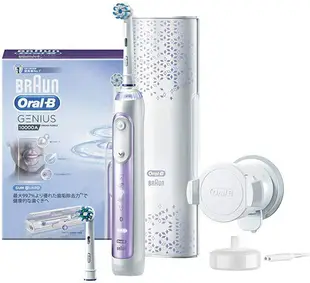 BRAUN【日本代購】德國百靈Oral-B 電動牙刷Genius 10000-蘭花紫