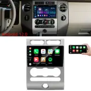 9" Android 12.0 Stereo Radio GPS For Ford Expedition 2007-2014 Carplay Manual AC