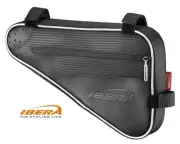 IBERA Bike Triangle Bag Bicycle Frame Pouch Carbon Look IB-FB2M