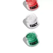 Madame Claus Edible Glitter Set - Ruby Red, Diamond White & Emerald Green
