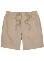 Frescobol carioca Felipe Linen-blend Shorts - Beige - 34 (W34 / L) 34 (W34 / L)