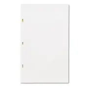Wilson Jones Looseleaf Minute Book Ledger Sheets Ivory Linen 14 x 8-1/2 100