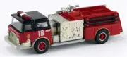 CORGI American Classic fire truck Red and black 1/50 DIECAST MODEL FINISHED CAR