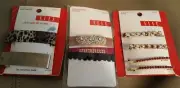 3 Packs Hair Accessories BRAND NEW Bows Bobby Pins Snap Closures Clips NOS Lot 1