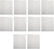 Labymos 240pcs Nail Adhesive Glue Tapes Nail Tabs Clear DIY Mani Decoration for Fake Nails Tips