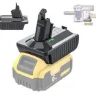 Adapter For DeWalt 18V 20V Battery Convert To Dyson V6 DC58 DC59 DC61 Cord-Free
