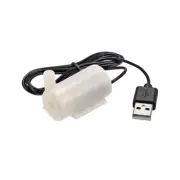 Micro Submersible Water Pump with USB Connector DC 3V Horizontal Style