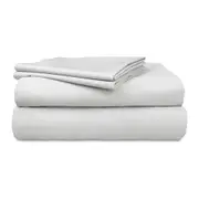 Algodon 300TC Cotton Sheet Set - Silver - Queen