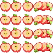 STOBOK Cartoon Mini Erasers for Kids 100pcs Fruit Erasers Shape Perfect for School Supplies