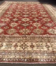 Extra Large Oriental Persian Hand made Knotted Wool Rug Carpet Floor 360 x500