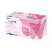 Medicom 205116 SafeMask Classics Earloop Face Masks ASTM Level 1 Pink 50/Bx