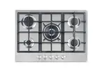 TRINITY 70cm Gas Cooktop 5 Burners Stainless Steel TRG700SS