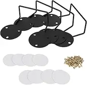 IGTOPS Mattress Stabilisers, Non-Slip Stopper, Suitable for Solid Bed Panels, Tatami Floating Beds, Flush Beds (Black)