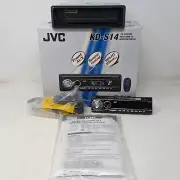 JVC KD-S14 CD Player In Dash AM/FM Car Stereo Receiver Remote Detachable Face