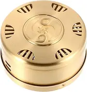 Box Portable Box Metal Pot Pots Jar Portable Scraping Pot Massage Pot Holder Can Copper Golden