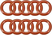 XYWHPGV Silicone O-Ring, 17mm OD, 10.8mm ID, 3.1mm Width, VMQ Seal Rings Gasket, Red, Pack of 10(c6122 35e1c 89113 86af9 feae1 243b8