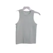 NWT NOBO Agave Nectar Green Ribbed Seamless Tank Top Sz M (7-9) c9