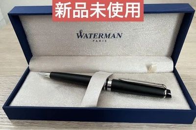 Waterman Ballpoint Pen Black Silver