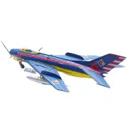 20.3cm Diecast Alloy 1/72 East German Air Force MIG-19 Fighter Model Collection