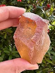 GAF TREASURES Large Raw Carnelian, Natural Carnelian Stone, Natural Rough Carnelian, Carnelian Rough (Carnelian, 1 Piece)