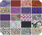Free Spirit Fat Quarter Bundle - Kaffe Fassett Collective February 2024 Dark Florals FreeSpirit 20 Count Fat Quarters Assorted Cotton Fabric Precuts (FB4FQGP.FEB24DARK) M535.24