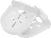 KICHOUSE 2pcs Round Floating Shelf Mount for Security Cameras Monitors Speakers Plants Toys Wall Mount Camera Bracket Easy Adhesive Setup