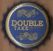 USA Plastic Lined Beer Crown Bottle Cap: Double Take Brewing