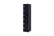6-Door Locker for Office Gym Shed School Home Storage