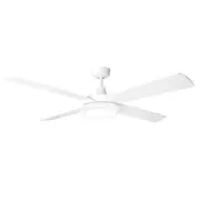 52" (1320mm) Tempest-Supreme AC Ceiling Fan with CCT LED Light in White