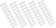 GAROZATION Outdoor Indoor Garden Picket Fence 5pcs Decorative Fencing Made of PVC for Courtyard Hotel Hotel