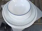 Corelle Caspin 10.25 " 6 Dinner Plates 6 Bread Plates 6 Soup Bowls NEW in Box